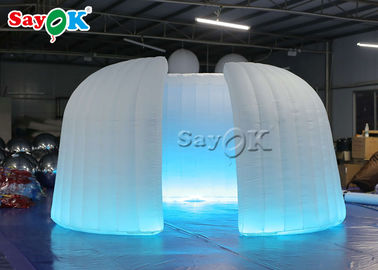 Hauben-Zelt aufblasbares der Familien-Zelt-kundenspezifisches tragbares aufblasbares Partei-6.5x2.4mH für Hauptereignis