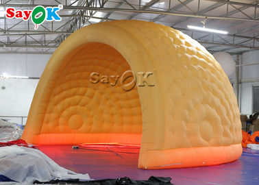 Aufblasbares des Yard-Zelt-ROHS Vergnügungspark 6m LED aufblasbares Luft-Hauben-Zelt