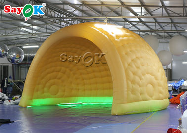 Aufblasbares des Yard-Zelt-ROHS Vergnügungspark 6m LED aufblasbares Luft-Hauben-Zelt