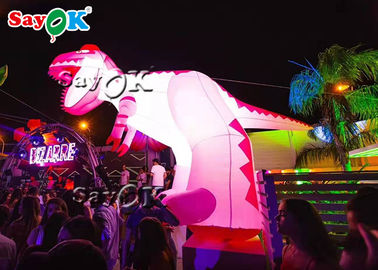 Aufblasbare Dinosaurier der Gewohnheits-4m LED für Ereignis-Dekoration