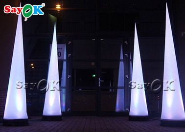Dekorativer aufblasbarer LED Kegel der Partei-für und Innenereignis im Freien