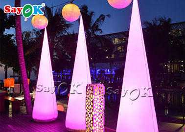 Dekorativer aufblasbarer LED Kegel der Partei-für und Innenereignis im Freien