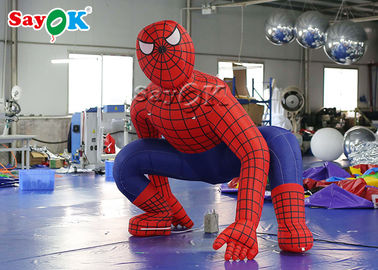Superroter aufblasbarer Spiderman des held-2.5m für Zeremonie-Dekoration