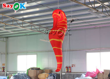 2m LED helles aufblasbares Seahorse-Modell für Festival-Dekoration