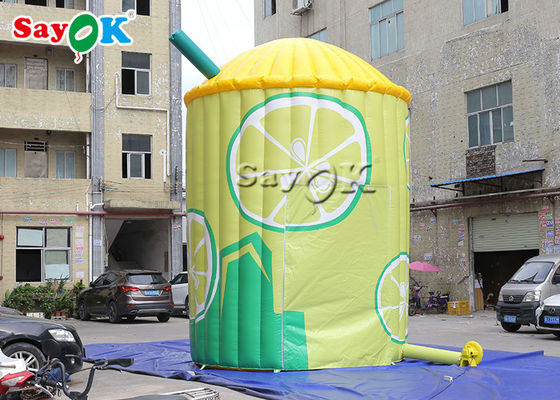 Aufblasbares Limonadestand-Stand-Zelt des Arbeits-Zelt-3.5x5.3mH 0.4mm aufblasbares für Anzeige
