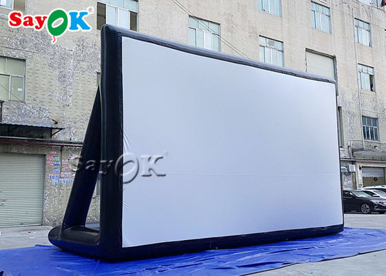Aufblasbare Kinoleinwand-Partei im Freien 9m aufblasbare Projektor-Kinoleinwand PVCs