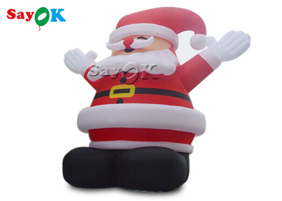 10m Weihnachten aufblasbare Santa Model For Advertising
