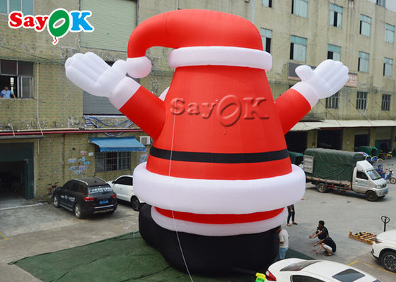 10m Weihnachten aufblasbare Santa Model For Advertising