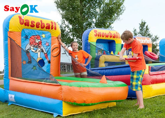Aufblasbarer Ball-Spiel-Kinderspielplatz-Baseball-Schlagkäfig-aufblasbare Sportspiele