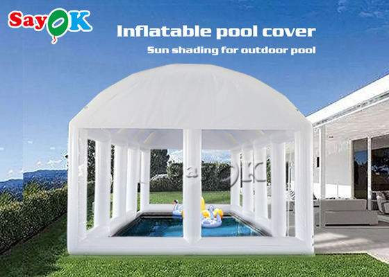 Partei-Pool-Luft-Zelt-Gewohnheit luftdichtes aufblasbares Swimmingpool-Abdeckungs-Zelt PVCs