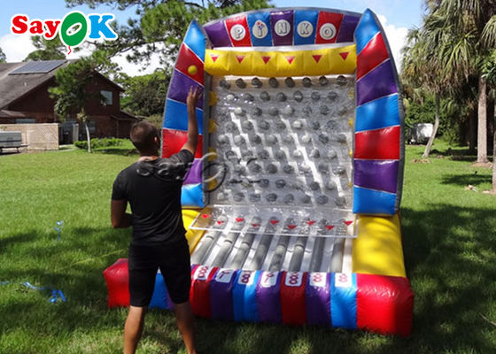 Aufblasbarer Spiel-im Freien Karneval aufblasbares Plinko-Sportspiel für Kindererwachsene