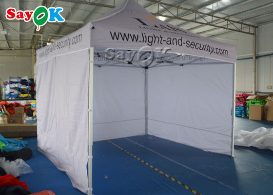 Wasserdichtes Überdachungs-Zelt 3 x 3m das faltende Aluminiumzelt mit drei Seitenwänden drucken für Werbung