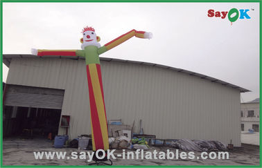 Aufblasbarer Luft-Tänzer-Advertising Inflatable Wave-Mann des Werbungs-Mann-6m bunter aufblasbarer