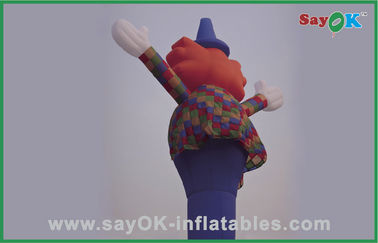 Aufblasbarer großer Mann-einzelner Bein-Clown-Type Inflatable Air-Tänzer, explodieren tanzenden Mann
