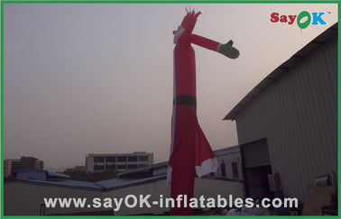 Luft-Tänzer Inflatable Products Luft-Tänzer-Rental Christmas Santas 6m Gebläse-750w