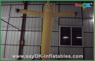 Aufblasbare Werbung Wind-Tänzer-Yellow Mini Inflatable Air Dancer For mit Gebläse 750w