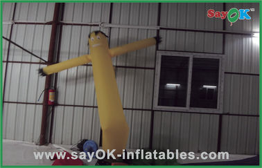 Aufblasbare Werbung Wind-Tänzer-Yellow Mini Inflatable Air Dancer For mit Gebläse 750w