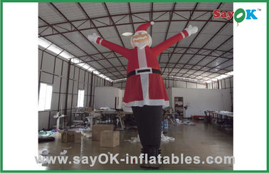Tanzende Luft-Marionetten Santa Claus Advertising Inflatable Air Dancer für Weihnachten feiern