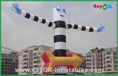 Explosions-Luft-Tänzer-fördernder verrückter wellenartig bewegender aufblasbarer Arm-Mann, Ballon-Mann-Werbung