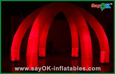 Werbungs-Spinnen-Zelt-aufblasbare Beleuchtungs-Dekoration mit LED