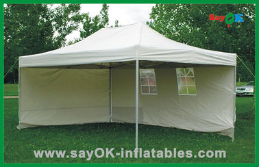 Reise-Zelt-Weiß fertigte faltendes Zelt im Freien mit Oxford-Stoff für Partei besonders an