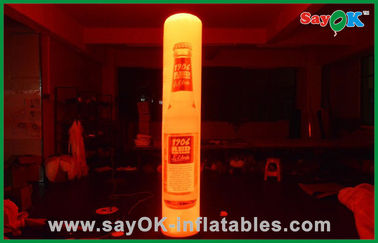 Höhe fördernde LED aufblasbare der Beleuchtungs-Dekorations-kleine aufblasbare Säulen-2m