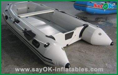 Aufblasbare Boots-weißes Tiefes-v Fiberglas-Boot 3.6mLx1.5mW Gewohnheit PVCs