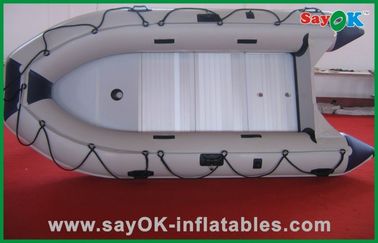 Handelsaufblasbare Boote fiberglas PVCs kundenspezifischer Inflatables-Park