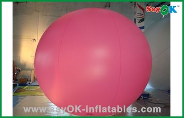 Rosa Farbaufblasbarer Ballon-aufblasbarer Helium-Ballon im Freien
