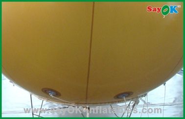 Goldfarbhelium-aufblasbarer Ballon für Höhe des Show-Ereignis-6m im Freien