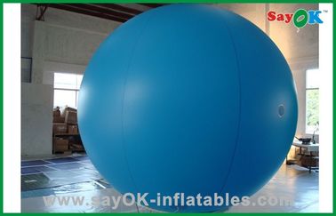Blaues Farbhelium-aufblasbarer großartiger Ballon für Show-Ereignis im Freien