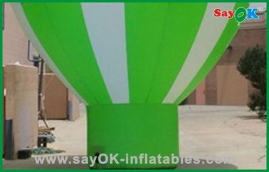 Grüne Farbaufblasbarer Ballon-kommerzielle riesige Helium-Ballone