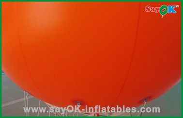 Neues schönes orangefarbenes Helium-aufblasbarer großartiger Ballon für Show-Ereignis im Freien