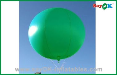 Feiertags-aufblasbarer Ballon-klarer grüne Farbaufblasbarer Helium-Ballon