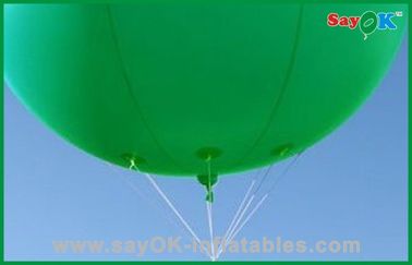 Feiertags-aufblasbarer Ballon-klarer grüne Farbaufblasbarer Helium-Ballon