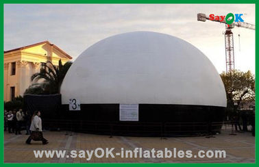 Aufblasbare Planetariums-Haube im Freien für Schule, großes aufblasbares Zelt