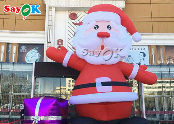 Yard-Partei-Dekorations-Luft-geblasenes aufblasbares Weihnachten Santa Claus