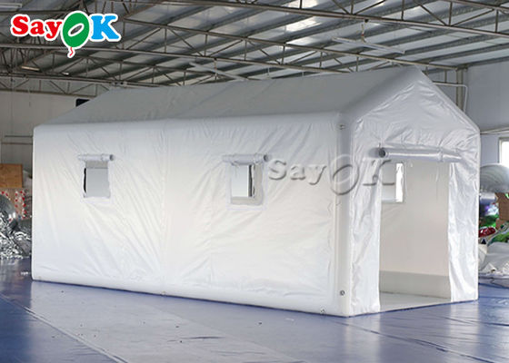 Medizinische Isolierungs-Zelte aufblasbares des Pole-Zelt-aufblasbare Notfall6x3x3mh