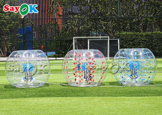 Aufblasbare Spiele für Erwachsen-klaren menschlichen aufblasbaren Körper-Blasen-Ball für Team Building Sports Game