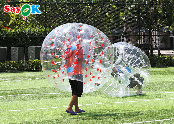 Aufblasbare Spiele für Erwachsen-klaren menschlichen aufblasbaren Körper-Blasen-Ball für Team Building Sports Game