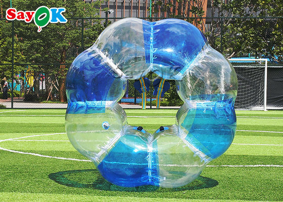 Aufblasbarer Fußball-Spiel-erwachsener Größen-Sport spielt TPU-transparenten aufblasbaren Stoßball