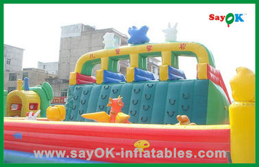 Ginat Gewerbewohnsitz Sprunghaus Aufblasbarer Sprunghölzer / Aufblasbare Rutsche / Aufblasbare Kombination für Kinder