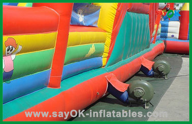Ginat Gewerbewohnsitz Sprunghaus Aufblasbarer Sprunghölzer / Aufblasbare Rutsche / Aufblasbare Kombination für Kinder