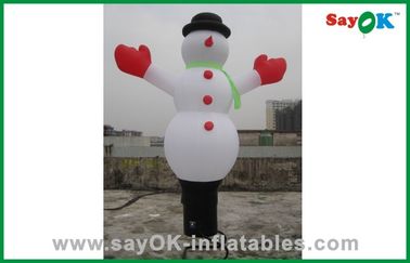 Kundenspezifische aufblasbare Feiertags-Dekorations-aufblasbarer Schneemann mit CER RoHS