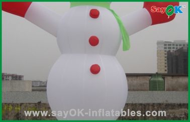 Kundenspezifische aufblasbare Feiertags-Dekorations-aufblasbarer Schneemann mit CER RoHS