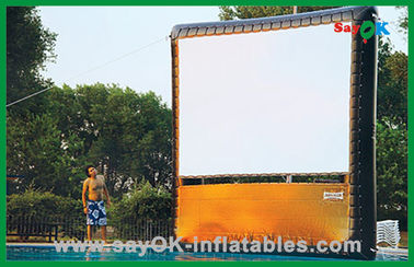 Tragbare aufblasbare Kinoleinwand-/Projektions-Anzeigen-Hauptgewohnheit Inflatables