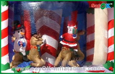 Aufblasbarer Weihnachtsdekorations-Haus-Prahler, kundenspezifisches Inflatables-Produkt