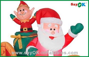 Aufblasbare Weihnachtsdekoration für Anzeige großer Weihnachtsmann