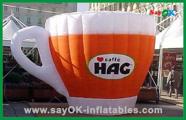 Werbeaktivität Außenwerbung Kaffeetasse zum Verkauf