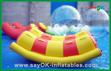 Große lustige aufblasbare Wasserspielzeug aufblasbare Eisberg Wasserspielzeug Seesaw Rocker aufblasbare Pool-Spielzeug zum Spaß
